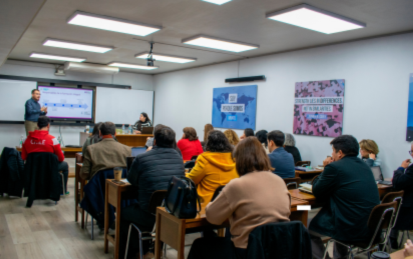 Los tres estamentos de la universidad participaron en la encuesta
